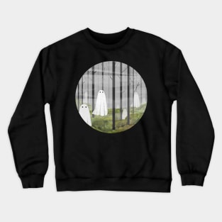 The woods are Full Of Ghosts Crewneck Sweatshirt